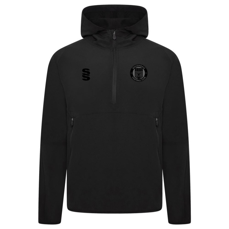 Rossendale FC - Dual Elite 1/4 Zip Hoody / Rain Jacket