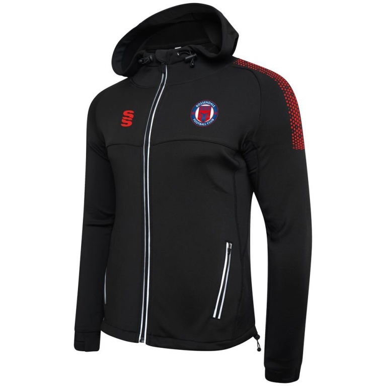 Rossendale FC - Dual Full Zip Hoody : Black